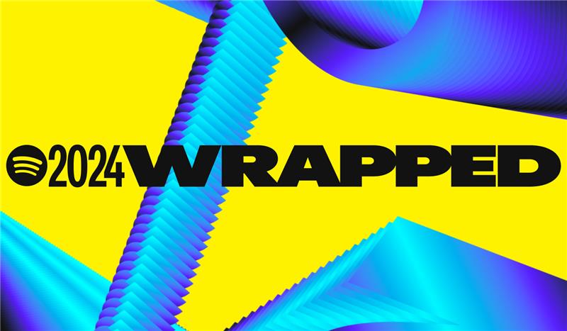 a yellow and blue background with black text