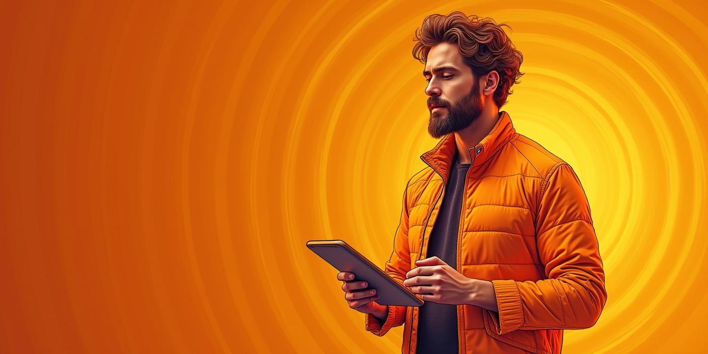A founder of a tech company doing founder-led marketing