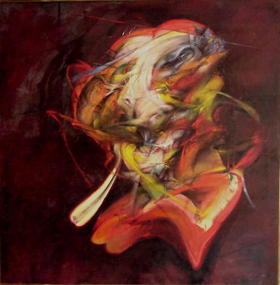 Head, 1974 by Alastair Nisbet-Smith. Collection of the Dunedin Public Art Gallery. 