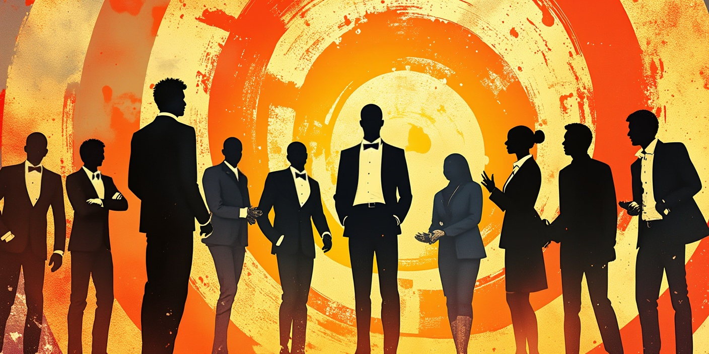 A group of marketers looking suspiciously like James Bond