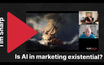 Tim Sharp: is AI in marketing exciting or existential?