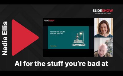 Nadia Ellis: AI for the stuff you’re bad at