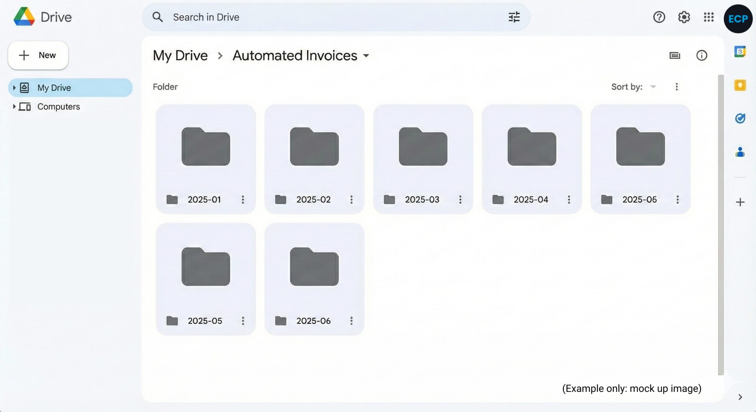 Google Gemini helps set up folders for Google Drive