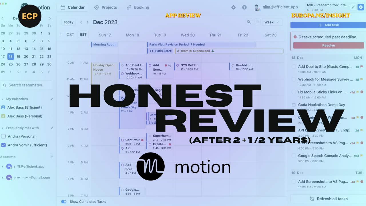 Motion app review 2026: an honest look after 2+ years